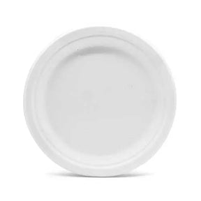 D & W Fine Pack Earth Smart 9" Round Molded Fiber Plate - Case of 500 D & W Fine pack
