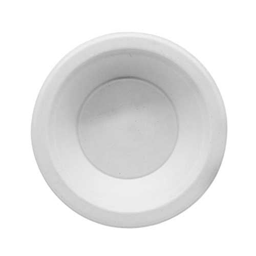 Recipiente para pulpa blanco redondo de 6,3″ Earth Smart™, 12 oz. - Caja de 1000 