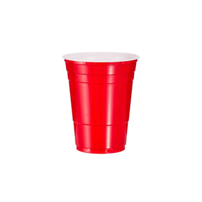 Dart Solo 16 oz. Red HIPS Plastic Cold Cup - Case of 1000 - #P16R Dart Container