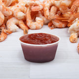 Dart Solo 2 oz. Translucent HIPS Plastic Portion Container - Case of 2500 - #P200N