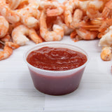 Dart Solo 3.25 oz. Translucent HIPS Plastic Portion Container - Case of 2500 - #P325N