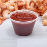 Dart Solo 4 oz. Translucent HIPS Plastic Portion Container - Case of 2500 - #P400N