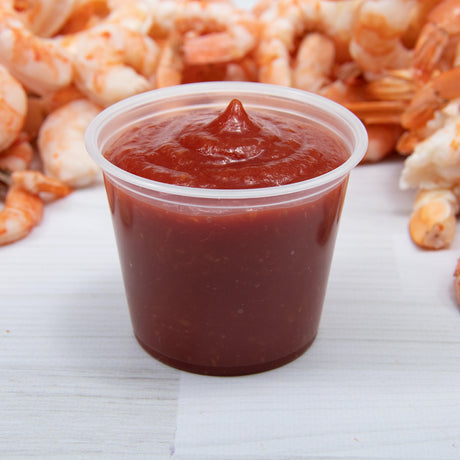 Dart 5.5 oz. Translucent HIPS Plastic Portion Container - Case of 2500 - #P550N