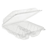 10-Count Rectangular Hinged Plastic Cookie Container - Case of 256 - #PS104A