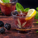 Bare® 9 oz. RPET Clear Plastic Cup - Case of 1000 - #RTP9R-79043