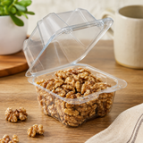 SureChoice 5 x 5 Square Plastic Snack Container - Case of 375 - #SC20XD