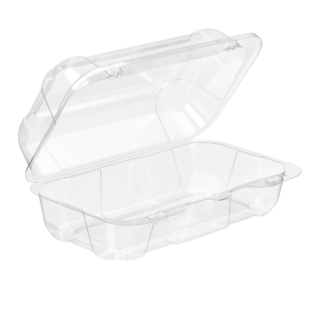 SureChoice 8 x 5 Rectangular Plastic Bakery Container - Case of 500 - #SC35