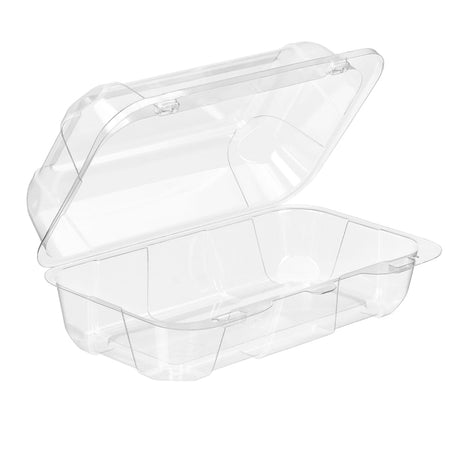SureChoice 8 x 5 Rectangular Plastic Bakery Container - Case of 500 - #SC35