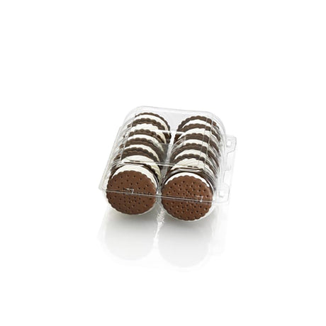 12-Count Plastic Hinged Donut Container - Case of 174 - #SLP112A Inline Plastics