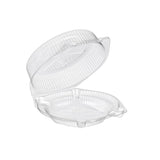 8" Plastic High Dome Clamshell Pie Container - Case of 200  #CPC-118 Inline Plastics