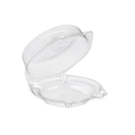 8" Plastic High Dome Clamshell Pie Container - Case of 200  #CPC-118 Inline Plastics