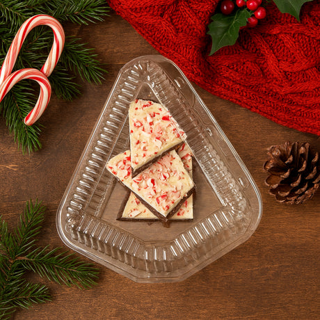 Plastic Clamshell for Christmas Tree Shaped Pan - Case of 50 - #SLP98