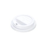 Dart Solo 10 oz. White PS Plastic Traveler® Dome Hot Cup Lid - Case of 1000 - #TL31R2-0007