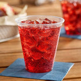 Dart Solo 12–14 oz. Squat PET Plastic Clear Cup - Case of 1000 - #TP12S
