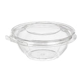 Safe-T-Fresh 12 oz. Tamper Evident Hinged Deli Bowl - Case of 240 - #TS12RN