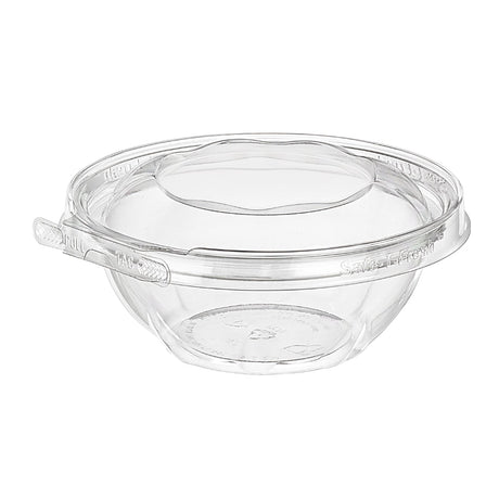 Safe-T-Fresh 12 oz. Tamper Evident Hinged Deli Bowl - Case of 240 - #TS12RN