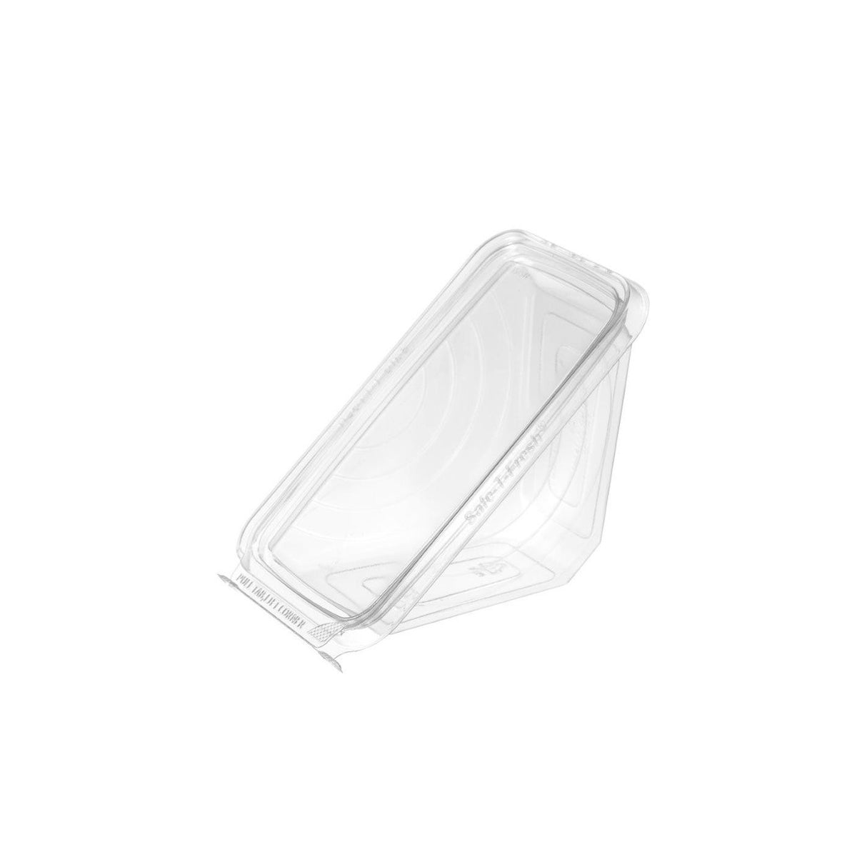 Safe-T-Fresh® tamper evident clamshell sandwich wedge - Case of 288