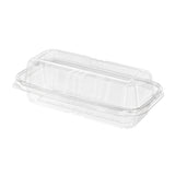 Inline Plastics Safe-T-Fresh Rectangular Tamper Evident & Tamper Resistant Clamshell Container - Case of 150 - #TS202