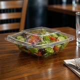 Safe-T-Fresh 24 oz. Tamper Evident Deli Container - Case of 174 -  #TS24PW