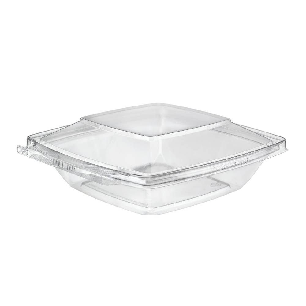 Safe-T-Fresh 24 oz. Tamper Evident Deli Container - Case of 174 -  #TS24PW