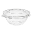Safe-T-Fresh 24 oz. Tamper Evident & Tamper Resistant Clamshell Bowl - Case of 150 - #TS24RN Inline Plastics