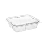 Inline Plastics Safe-T-Fresh Tamper Evident & Tamper Resistant Clamshell, 48 oz. - Case of 150 - #TS48