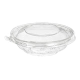 Safe-T-Fresh 8 oz. Tamper Evident Hinged Deli Bowl - Case of 240 - #TS8RN