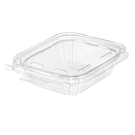 Safe-T-Fresh 8 oz. Tamper Evident Hangable Hinged Snack Container - Case of 240 - #TS8T