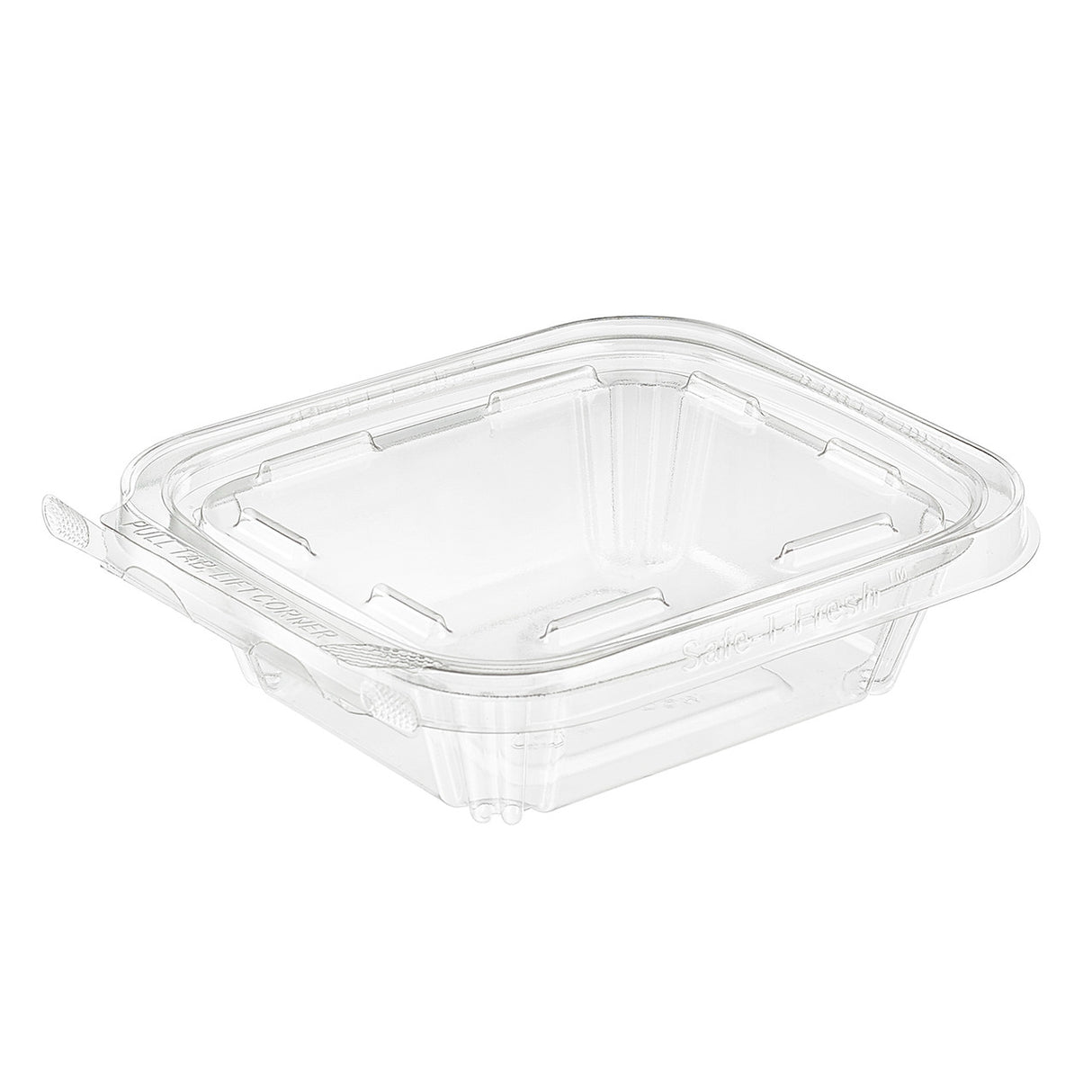 Contenedor de fiambres de 8 oz con precinto de seguridad Safe-T-Fresh® - Caja de 240