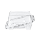 Safe-T-Fresh 8" Tamper Evident Plastic Hinged Cake Container - Case of 44 - #TSCKB08D