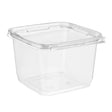 6 x 6 Square Tamper Evident & Tamper Resistant 48 oz. Clamshell Container - Case of 216 - #TSSB48 Inline Plastics