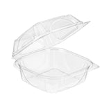 Inline Plastics 5x5 Square Perimeter Seal Clamshell Container - Case of 330 - #VF8060 Inline Plastics
