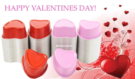Mini Heart Shaped Tart Pan  Case of 2000  - #3055NL KitchenDance