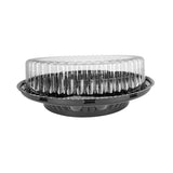 9" Plastic Pie Container w/ High Dome Lid - Case of 160 - #WJ43