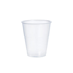 Dart 12 oz. Translucent Squat HIPS Plastic Cold Cup - Case of 1000 - #Y12S Dart Container