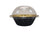 18 oz. Jumbo Disposable Aluminum Pot Pie Pan with Lid- Case of 600 -  #A57P KitchenDance