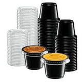 Prime Source Clear Lid for 3.25oz/4 oz./5.5 oz. Portion Cups - Case of 2500