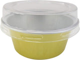 1½ oz. Colored Mini Foil Cups with Snap-on Lid - Case of 2000  #A45P