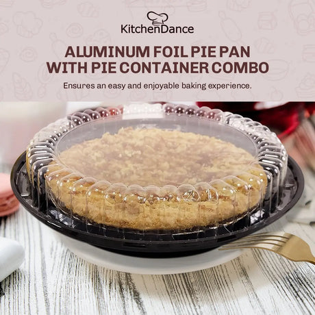 9" Pie Container with Low Dome Lid - Case of 160 - #WJ40 D & W Fine pack