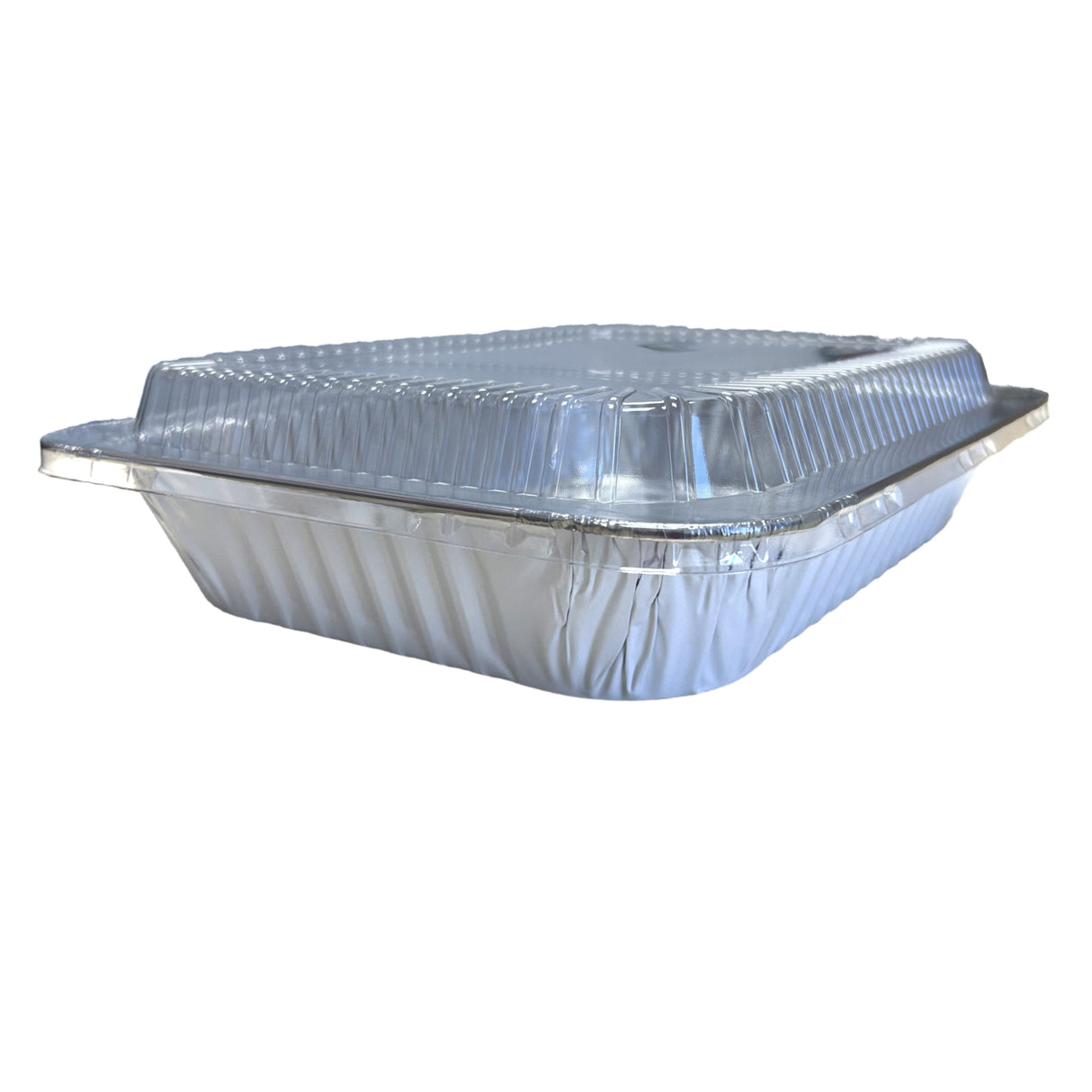 Half Size Colored Disposable Steam Table Pans with Plastic Dome Lid -  Case of 200 - #53900P