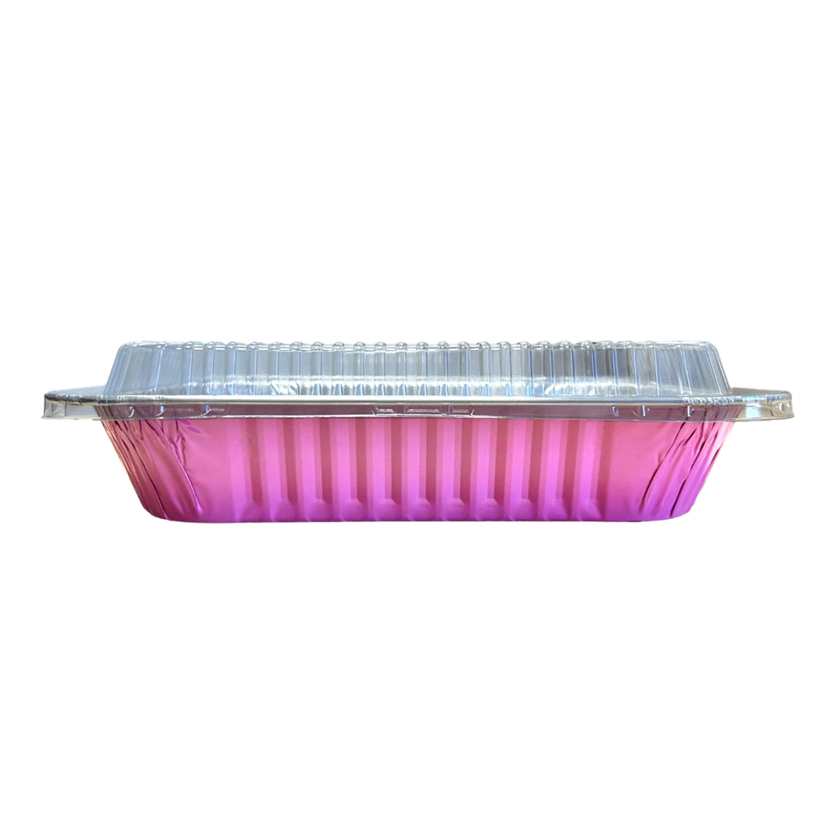 Half Size Colored Disposable Steam Table Pans with Plastic Dome Lid -  Case of 200 - #53900P