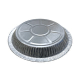 KitchenDance 9" Disposable Aluminum Foil Pie Pan - Case of 250 - #KD-932