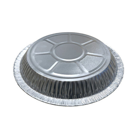 KitchenDance 9" Disposable Aluminum Foil Pie Pan - Case of 250 - #KD-932