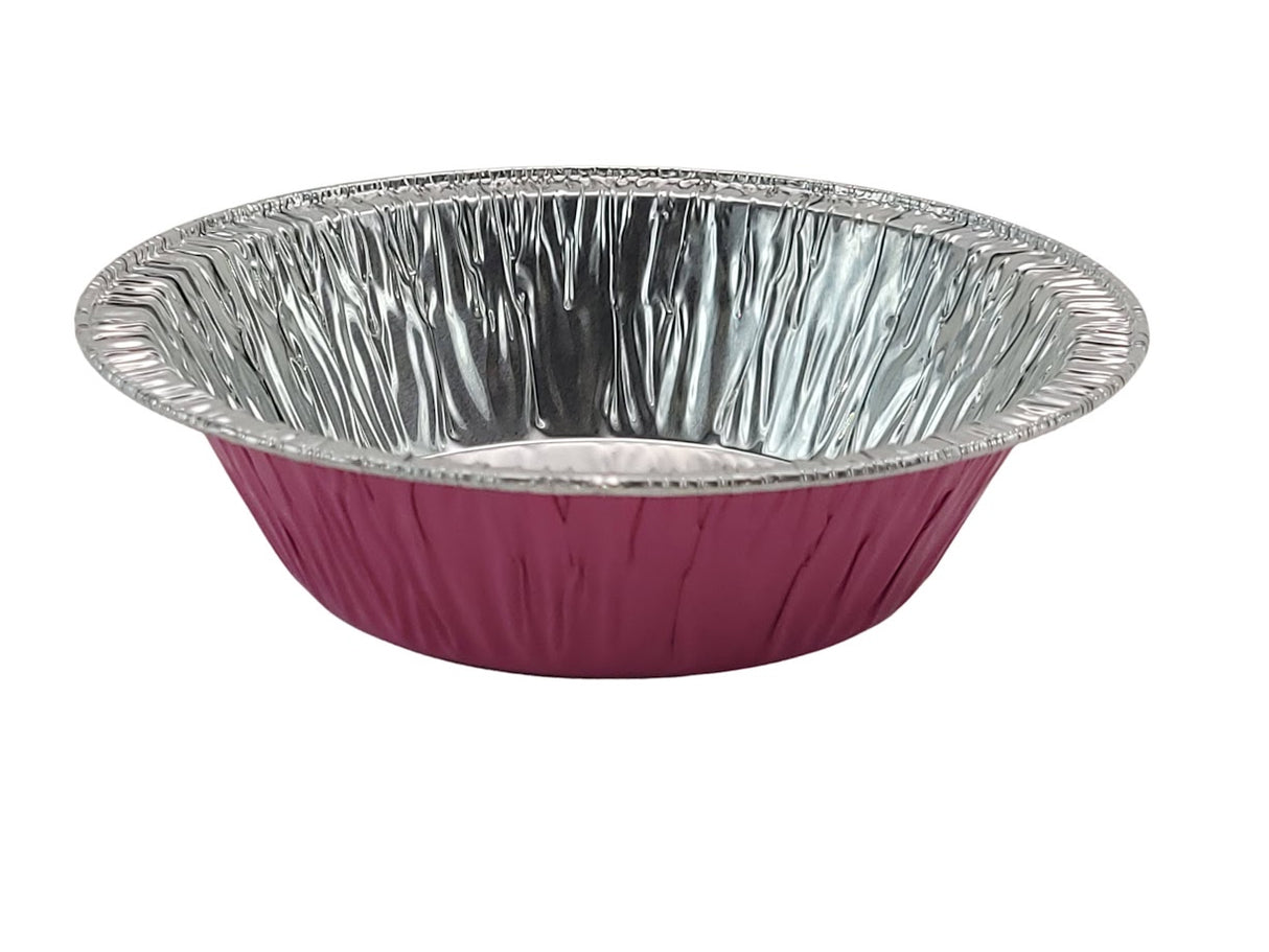 5" Disposable Colored 8 oz. Foil Tart /Pie Pan Case of 2000 (Closeout Colors) - #501NL