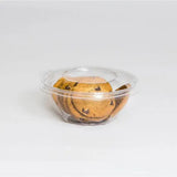 Safe-T-Fresh 24 oz. Tamper Evident & Tamper Resistant Clamshell Bowl - Case of 150 - #TS24RN Inline Plastics