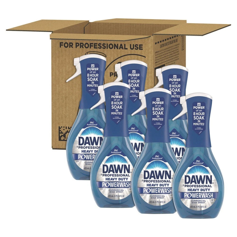 Dawn Professional 16 oz. Heavy Duty Power Wash Dish Spray - Case of 6 - #12301 Dawn Professional
