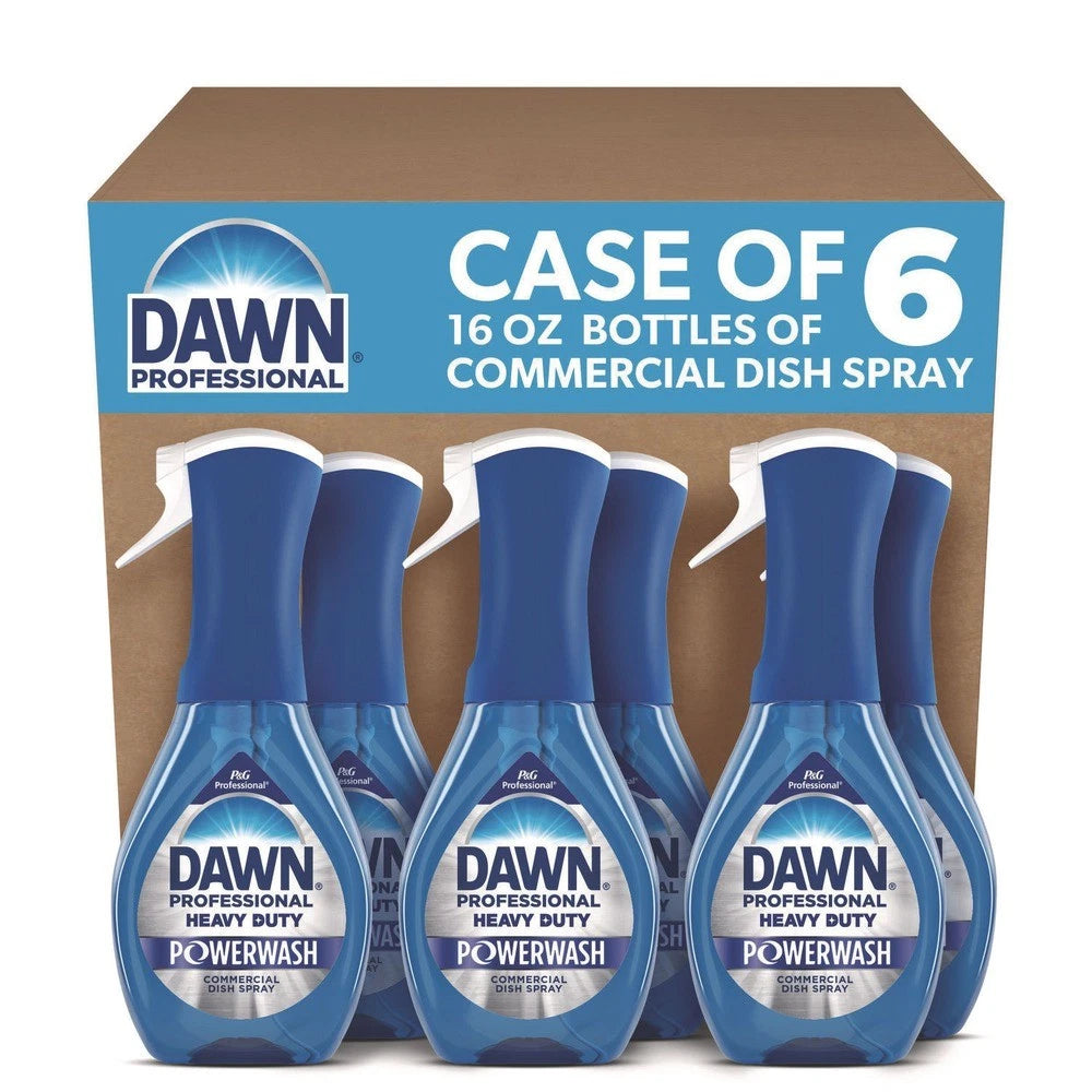 Dawn Professional 16 oz. Heavy Duty Power Wash Dish Spray - Case of 6 - #12301 Dawn Professional
