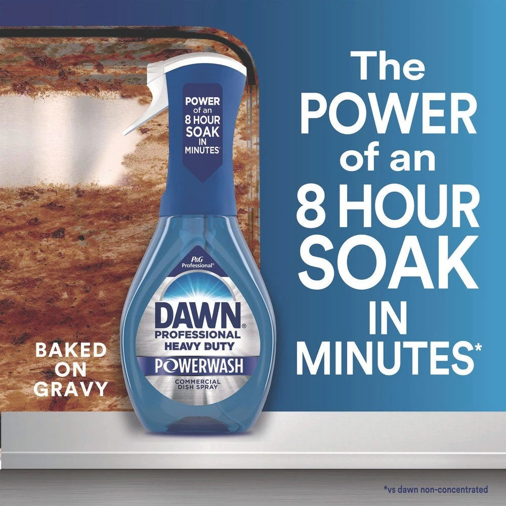Dawn Professional 16 oz. Heavy Duty Power Wash Dish Spray - Case of 6 - #12301 Dawn Professional